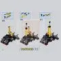 Parts Compatible with Lego Technic 32Pcs DIY Pneumatic Kit with Air Pump Push Rod Switch Piston Air Pipe for Technic Car - Random Color of air Pipe