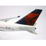 Delta (07-Cur) Boeing 747-400 Airplane Miniature Model Snap Fit 1:200 Part#ABO-74740H-019