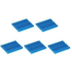 uxcell Electronic Radiators Heatsink for MOS GPU IC Chip Blue 30 x 40 x 5 mm 5pcs