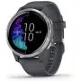 Garmin Venu, GPS Smartwatch with Bright Touchscreen Display, Features Music, Body Energy Monitoring, Animated Workouts, Pulse Ox Sensors and More, Granite Blue and Silver Garmin Venu, GPS Smartwatch with Bright Touchscreen Display, Features Music, Body Energy Monitoring, Animated Workouts, Pulse Ox Sensors and More, Granite Blue and Silver