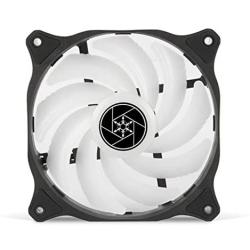 SilverStone Technology AB120R-ARGB Air Blazer 120mm PWM Addressable RGB Radiator and Heatsink Case Fan