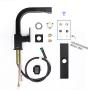 Pfister LG534-LPMB Arkitek Kitchen Faucet With Pull-Out Sprayhead, 1/2 Inches, Matte Black