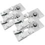 EAU Sectional Sofa Connector 4 Packs, Metal Sectional Sofa Interlocking Furniture Connector with 40 PSC Screws, Couch Clamp Sectional Connectors for Sliding Sofas EAU Sectional Sofa Connector 4 Packs, Metal Sectional Sofa Interlocking Furniture Connector with 40 PSC Screws, Couch Clamp Sectional Connectors for Sliding Sofas
