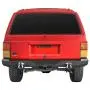Hooke Road Cherokee XJ Metal Front Bumper and Rear Bumper Combo Compatible with Jeep Cherokee XJ 1984-2001
