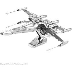 Fascinations Metal Earth Star Wars Force Awakens Poe Damerons X-Wing Fighter 3D Metal Model Kit