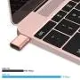 nonda USB C to USB Adapter(2 Pack),USB-C to USB 3.0 Adapter,USB Type-C to USB,Thunderbolt 3 to USB Female Adapter OTG for MacBook, iPad Pro 2020, Surface Go, Dell XPS, More Type-C Devices(Rose Gold)