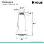 Kraus KFS-1CH Dual Function Kitchen Faucet Sprayer, Chrome Kraus KFS-1CH Dual Function Kitchen Faucet Sprayer, Chrome