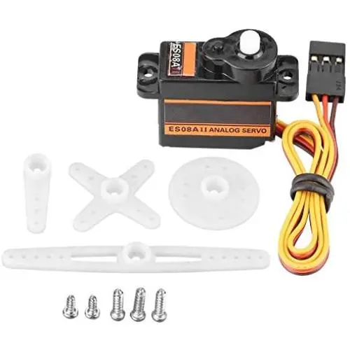 Dilwe RC Model Servo, EMAX ES08AII Micro Highly Sensitive Analog Servo for RC Model Accessory Parts Dilwe RC Model Servo, EMAX ES08AII Micro Highly Sensitive Analog Servo for RC Model Accessory Parts