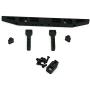 RCLions Aluminum Metal Rear Bumper Mount for TRX4 1/10 RC Model Crawler Car