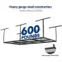 FLEXIMOUNTS 3x8 Overhead Garage Storage Rack Adjustable Ceiling Storage Rack Heavy Duty 96'' Length x 36'' Width x 40'' Height (Black)…