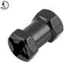 V GEBY RC Hub Adapter, 4pcs 12mm Wheel Hex Hub Wheel Extension Adapter Drive Hub Widener Metal Adaptor for RC Vehicle Parts(20mm Black) V GEBY RC Hub Adapter, 4pcs 12mm Wheel Hex Hub Wheel Extension Adapter Drive Hub Widener Metal Adaptor for RC Vehicle Parts(20mm Black)