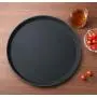 New Star Foodservice 25033 Restaurant Grade Non-Slip Tray, Plastic, Rubber Lined, Round, 14'' Inch, Black New Star Foodservice 25033 Restaurant Grade Non-Slip Tray, Plastic, Rubber Lined, Round, 14'' Inch, Black