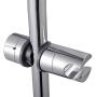 PIH Hand Shower Bracket for Slide Bar Adjustable 22-25MM O.D, Chrome Plated