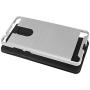 Z-GEN - for Coolpad Legacy 6.36'' (2019) 3705A - Brushed Style Hybrid Phone Case - CS3 Silver