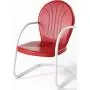 Crosley Furniture Griffith Metal Outdoor Chair - Red