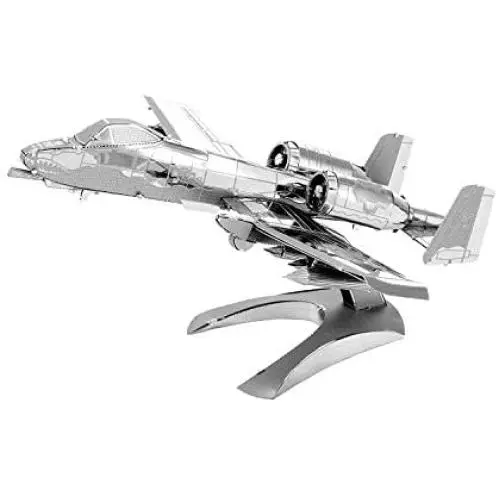 Metal Earth MMS109 502481 A 10 Thunderbolt Ii Model Aircraft Construction Toy Metal Earth MMS109 502481 A 10 Thunderbolt Ii Model Aircraft Construction Toy