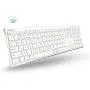 Macally Wireless Bluetooth Keyboard for Mac or PC - Multisync, Connect up to 3 Devices Simultaneously - Rechargeable Mac Wireless Keyboard with 110 Keys, 20 Shortcuts, and Numeric Keypad - White Macally Wireless Bluetooth Keyboard for Mac or PC - Multisync, Connect up to 3 Devices Simultaneously - Rechargeable Mac Wireless Keyboard with 110 Keys, 20 Shortcuts, and Numeric Keypad - White