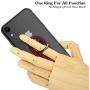 Phone Ring Holder Stand, 360 Degree Rotation Cell Phone Grip Phone Kickstand Metal Cell Phone Holder for iPhone, Samsung Galaxy, One Plus, Sony
