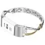 Wearlizer Replacement for Fitbit Charge 2 Bands for Women Metal Bangle/Bracelet/Assesories/Straps/Wrist Band for Fitbit Charge hr 2 Women Small Large