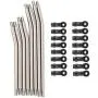 EAPTS 10pcs Metal Link with Plastic Rod Ends for Axial SCX10 II 90046 90047 RC Crawler EAPTS 10pcs Metal Link with Plastic Rod Ends for Axial SCX10 II 90046 90047 RC Crawler