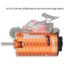 Qiterr RC Brushless Motor, Mini-Z 9500KV 2Poles Brushless Motor for 1/24 1/28 RC Model Car