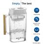 Nakii Water Filter Pitcher - Long Lasting 200 Gallons, Supreme Fast Filtration and Purification Technology, Removes Chlorine, Metals & Fluoride for Clean Tasting Drinking Water, WQA Certified