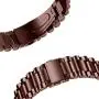 Kartice Bands Compatible with Galaxy Watch Active 2 44mm Bands Galaxy Watch 3 41mm Bands 20mm Solid Stainless Steel Metal Band for Galaxy Active 2 40mm Band (Bronze)