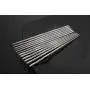 Hiware 12-Pairs Reusable Metal Chopsticks - Stainless Steel Spiral Chopstick Set, Dishwasher Safe, 9 Inch Hiware 12-Pairs Reusable Metal Chopsticks - Stainless Steel Spiral Chopstick Set, Dishwasher Safe, 9 Inch