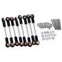 for WPL Upgrade Full Metal Spare Part WPL OP Fitting Metal Accessories Link Set for WPL C14 C24