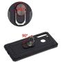 SWP for Samsung Galaxy A21 Case(US Version),Dual Layer Shock-Absorption Armor Cover,Full-Body Protective Case with Metal Ring Holder Kickstand for A21 (Black)