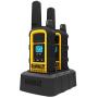 DEWALT DXFRS800 2 Watt Heavy Duty Walkie Talkies - Waterproof, Shock Resistant, Long Range & Rechargeable Two-Way Radio with VOX (2 Pack)