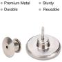 Pants Button Adjuster 12 Pcs Button Pin for Jeans No Sew, LACE INN 6 Style Fashion Button Pins Perfect Fit Jean Button Extenders Replacement Kits Instant Add or Reduce Any Pants Waist