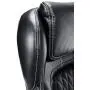 OFM ESS Collection Racing Style SofThread Leather High Back Office Chair, in Black (ESS-6060)