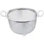 U.S. Kitchen Supply 3 Quart Stainless Steel Mesh Net Strainer Basket with a Wide Rim, Resting Feet and Handles - Colander to Strain, Rinse, Fry, Steam or Cook Vegetables & Pasta U.S. Kitchen Supply 3 Quart Stainless Steel Mesh Net Strainer Basket with a Wide Rim, Resting Feet and Handles - Colander to Strain, Rinse, Fry, Steam or Cook Vegetables & Pasta