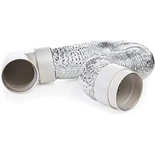 STV-M Dryer Duct Connector - DIY Easy Dryer Vent Hookup Kit - by Ziggurat Products STV-M Dryer Duct Connector - DIY Easy Dryer Vent Hookup Kit - by Ziggurat Products