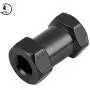V GEBY RC Hub Adapter, 4pcs 12mm Wheel Hex Hub Wheel Extension Adapter Drive Hub Widener Metal Adaptor for RC Vehicle Parts(20mm Black) V GEBY RC Hub Adapter, 4pcs 12mm Wheel Hex Hub Wheel Extension Adapter Drive Hub Widener Metal Adaptor for RC Vehicle Parts(20mm Black)