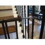 Baby Gate Guru Extra Long M8 (8mm) Stair Banister Adapter Y-Spindle Rods 2 Pack for Pressure Mounted Baby and Pet Safety Gates (8mm, Bronze)