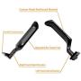 Interior Door Handle All Metal Front Rear Left Driver & Passenger Side Pair | Replacement for 1987-1996 Ford Bronco F150 F250 F350 F53 F59 F800 | Replaces# E7TZ-1522601-A, E7TZ-1522600-A, 77177, 77178