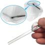 ORNOOU 200 Pieces Aluminum Strips Nose Wire Nose Bridge for Mask 90MM Metal Flat Nose Clips Nose Bridge Bracket DIY Wire for Sewing Crafts