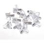 RamPro 12 Pieces Steel Shelf Support Peg Clip Set - Shelf Pins Clear Shelf Support Pegs for Cabinet Furniture, Steel Cabinet Clips Book Shelves Holder Steel pin Shelf Support Pegs