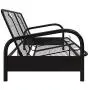 DHP Vermont Metal Futon Frame, Classic Design, Full Sized - Black