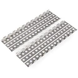 HONG YI-HAT 2pcs Metal Sand Ladder Sand Board Recovery Board Suitable for 1/10 Axial SCX10 TRX4 Defender RC Car Parts Accessories Spare Parts (Color : Silver)