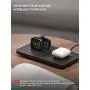 Wireless Charger [with QC 3.0 Adapter], Seneo 2 in 1 Wireless Charging Pad with iWatch Stand for iWatch 5/4/3, 7.5W for iPhone 12/11/Pro Max/XR/XS Max/XS/8/8P/Airpods Pro (No Magnetic Charging Cable)