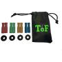 NEW FALL colors 12 Pc Set of Silicone Straw Tips for Metal and Stainless Steel Drinking Straws | Bonus: 4 Silencers | Multi-color Food-Grade Straw Covers and Silencers