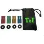 NEW FALL colors 12 Pc Set of Silicone Straw Tips for Metal and Stainless Steel Drinking Straws | Bonus: 4 Silencers | Multi-color Food-Grade Straw Covers and Silencers