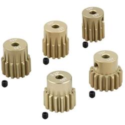 5PCS 32DP 540 Motor Pinion Gear 12T 13T 14T 15T 16T 3.175mm Shaft Pinion Gears Parts Set Kit for 1/10 RC Car Brushless Brush Motor