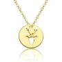 Christmas Charms Pendants,100 Gram(60-70 pieces) Alloy Pendants Mixed Styles for Crafting Jewelry Making Accessory DIY Necklace,Gold