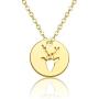 Christmas Charms Pendants,100 Gram(60-70 pieces) Alloy Pendants Mixed Styles for Crafting Jewelry Making Accessory DIY Necklace,Gold