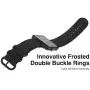 MoKo Watch Band for Garmin Vivoactive Acetate, Fine Woven Nylon Adjustable Replacement Strap for Garmin Vivoactive/Vivoactive Acetate Sports Smart Band - Black