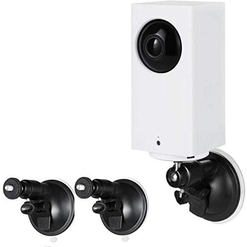 Wasserstein Adjustable Metal Mount with Universal Screw Compatible with Wyze Cam Pan - Extra Flexibility for Your Wyze Cam Pan (2-Pack, White) Wasserstein Adjustable Metal Mount with Universal Screw Compatible with Wyze Cam Pan - Extra Flexibility for Your Wyze Cam Pan (2-Pack, White)